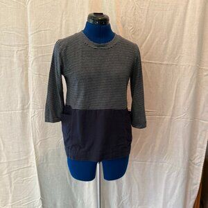 Zara 3/4 sleeve shirt with front pockets size S